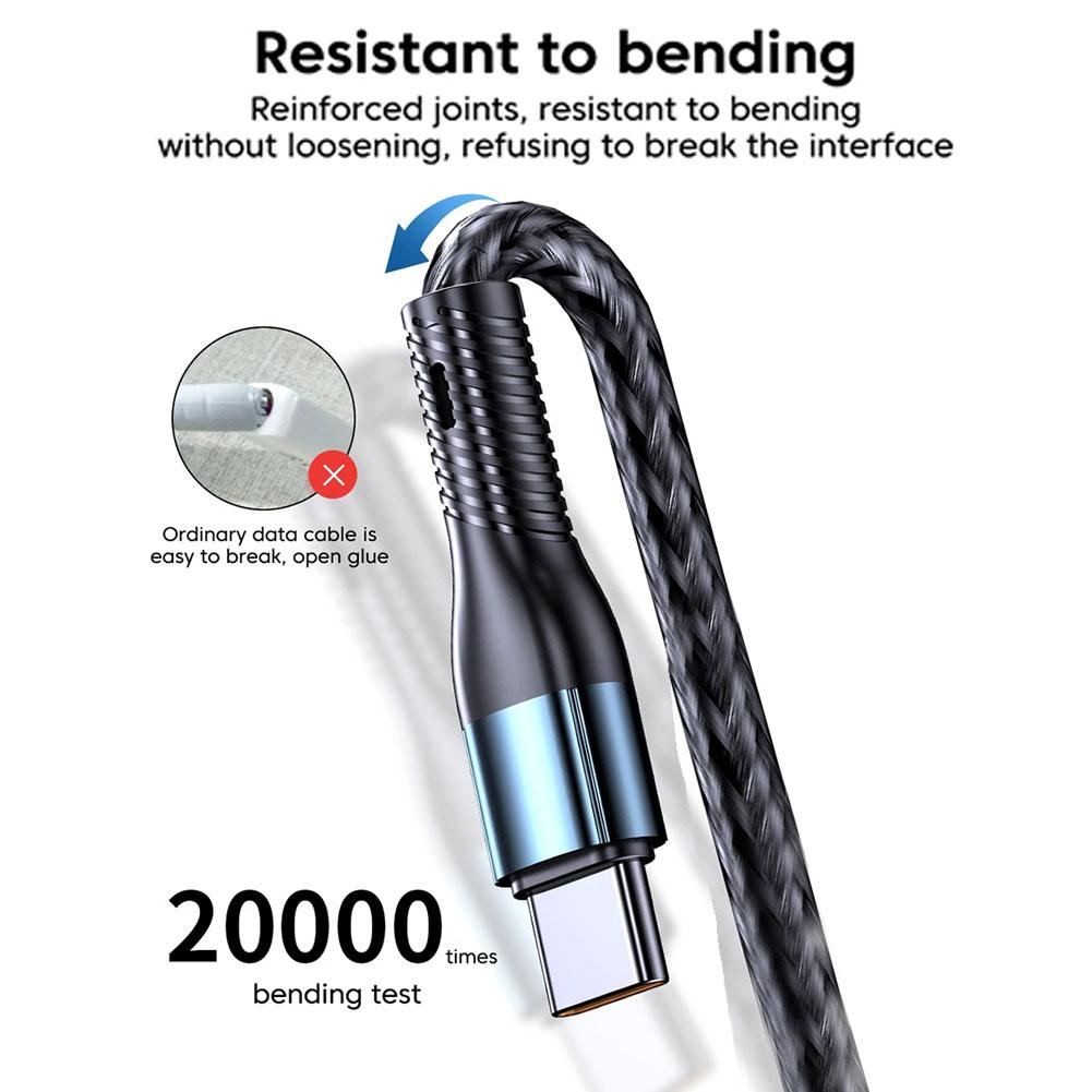 3 в 1, 120 Вт, 6A, кабель для сверхбыстрой зарядки типа C для iPhone 14, 13, 12, 11 X Pro Max, зарядное устройство Micro USB Type-C, кабель USBC для передачи данных