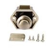 RV Cabinet Door Handle Button Lock