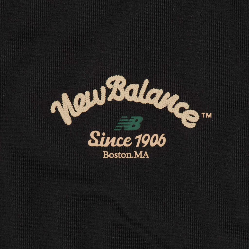 New Balance Мужская футболка-поло Черная NFF21011-BK