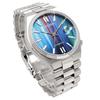 CITIZEN TSUYOSA Collection AUTOMATIC NJ0151-53W men's watch sapphire glass multicolor rainbow index silver international model