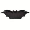 Halloween Bat Makeup Brush Holder Gothic Wooden Storage Box  Display Holder Cosmetics Jewelry Storage Tray Home Party