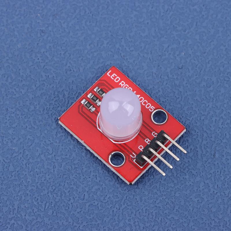 5 шт. 10 мм Полноцветный Трехцветный Совместимый RGB светодиодный модуль 140C5 Электронные строительные блоки для Arduino DIY Стартовый набор