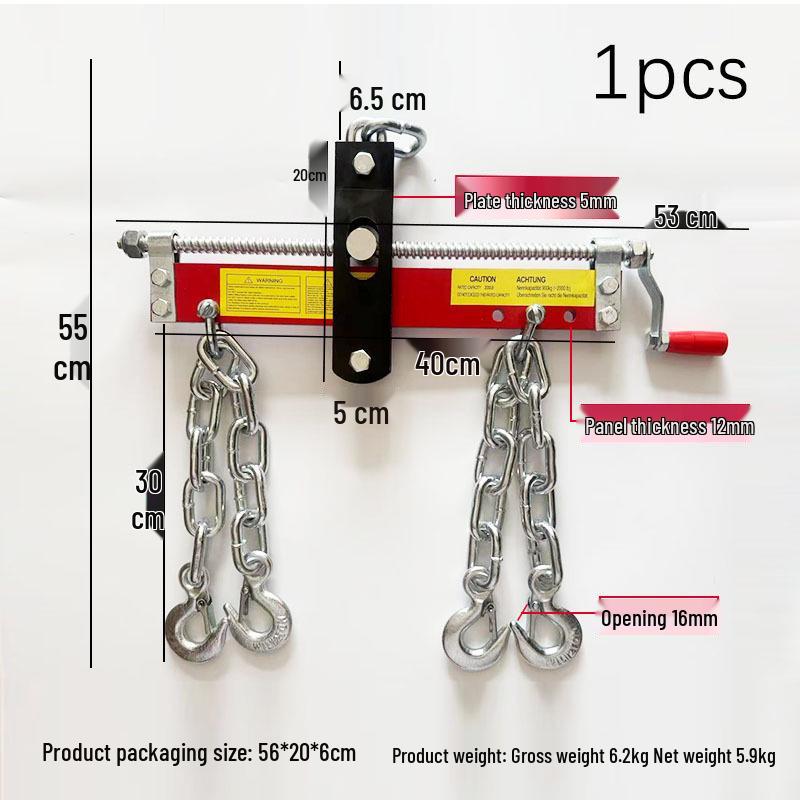 Кран-стенд для двигателя и балансир для авторемонтных инструментов