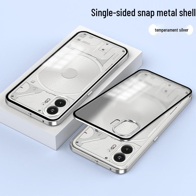 Трансграничный Металлический Ударопрочный Чехол-Книжка Pop-Up для Nothing Phone 3a