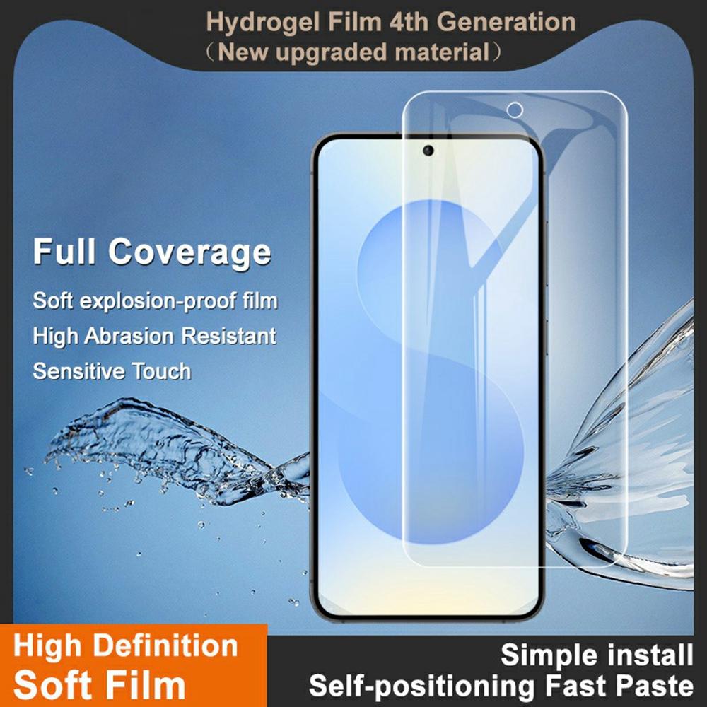 IMAK Hydrogel Film 4th For Samsung Galaxy A57 5G Full Screen Protector Ultra Clear Full Glue Soft TPU Film (Fingerprint Unlock)