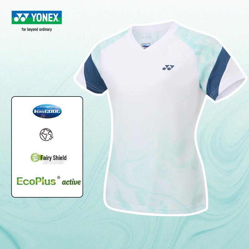 Спортивная футболка YONEX с коротким рукавом для бадминтона