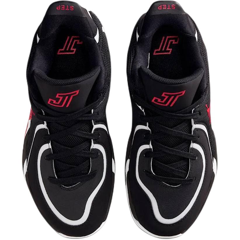 Nike Детские кроссовки Jordan Tatum 4 GS Bloodline Черный Университетский Красный Белый HQ4611-001