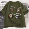 Funny Cute Coffee Cat Tshirt for Unisex Unisex Fashion Cotton Loose Short Sleeve Tshirt Mocha Latte Cat Humor Cat Lover T Shirt