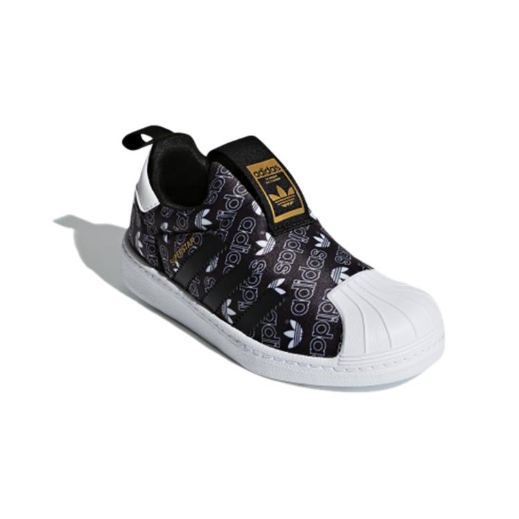adidas Оригиналы SUPERSTAR 360 C Кожаные Повседневные Устойчивые к истиранию Низкие Кеды для Скейтборда Черно-белые B75608