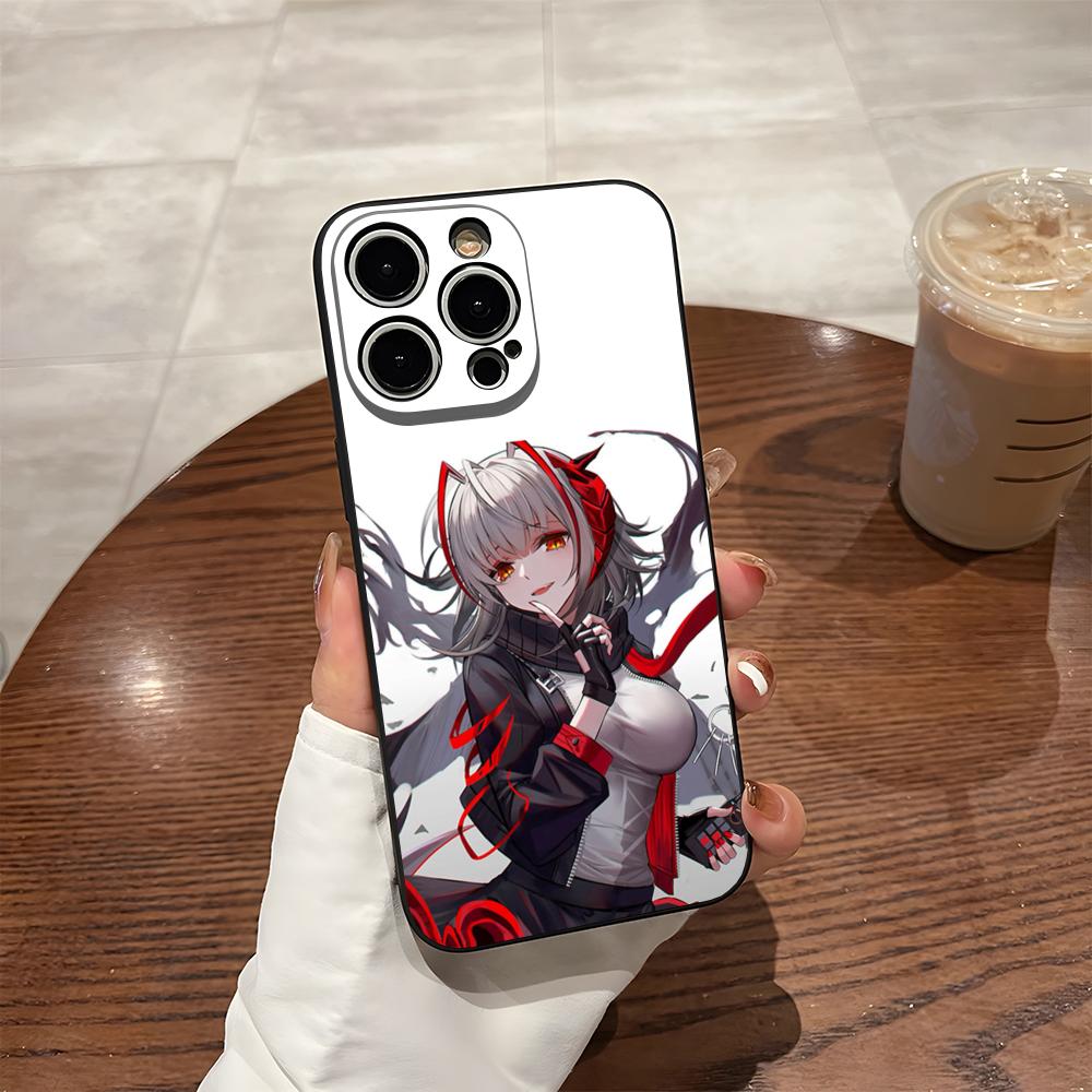 Чехол для телефона 17 Pro Max Iphone 14 Pro Max 12 16 15 13 Pro 11 Xr X Xs 8 7 Plus Задняя крышка Arknights Горячая распродажа