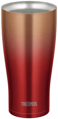 Термос Thermos с вакуумной изоляцией, 0,6 л, Красно-золотой, JDE-601LTD RGD - Подарок на День отца, Пиво, Мужчины, Женщины, Подарок на день рождения