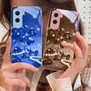Счастливый четырехлистник Для Honor 200 90 8X 9X Pro Lite P50 P40 Nova 10 11i P60 Magic4 6 Mate 20 50 Закаленное Стекло Чехол для Телефона