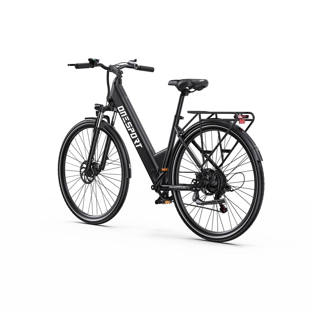 ONESPORT-OT12 Electric Bike for City Commute, 250W Motor, 65KM Range,  27.5" Tires, CE Certified