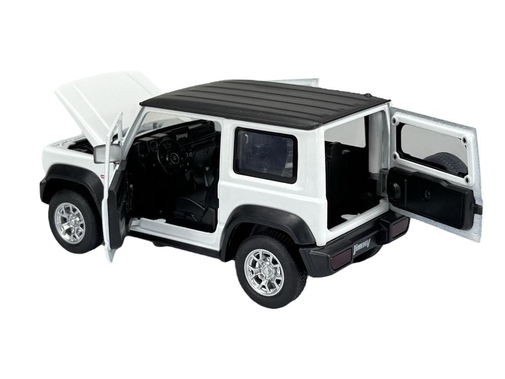 ALLOY CAR SUZUKI JIMNY WHITE 1:24 Q3008A