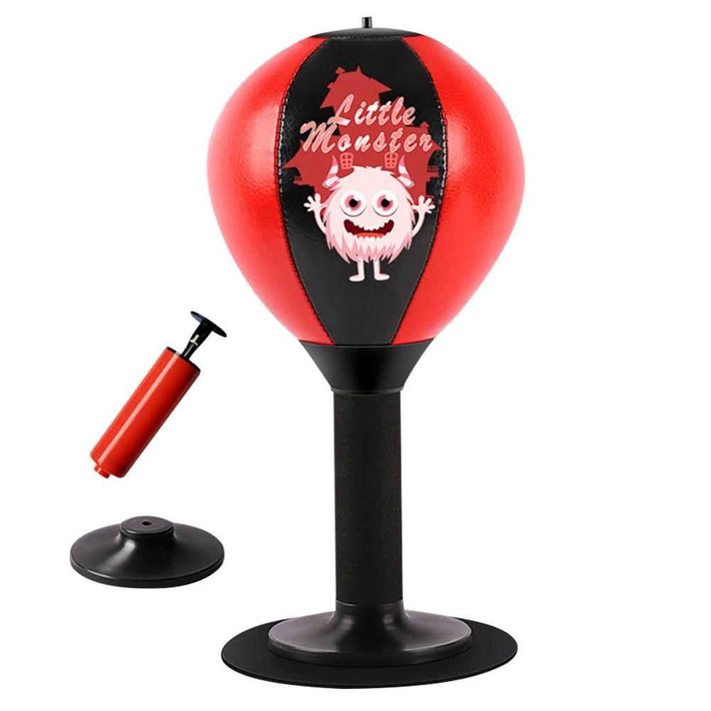 Inflatable Desktop Punching Bag Wall Mountable Desk Boxing Punch Ball Boxing Equipment