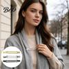 Fashionable Dress Fasteners 3Pcs Vintage Sweater Clips for Women Girls, Retro Double Chains Cardigan Clips, Elegant Collar Clip Stylish Dresses