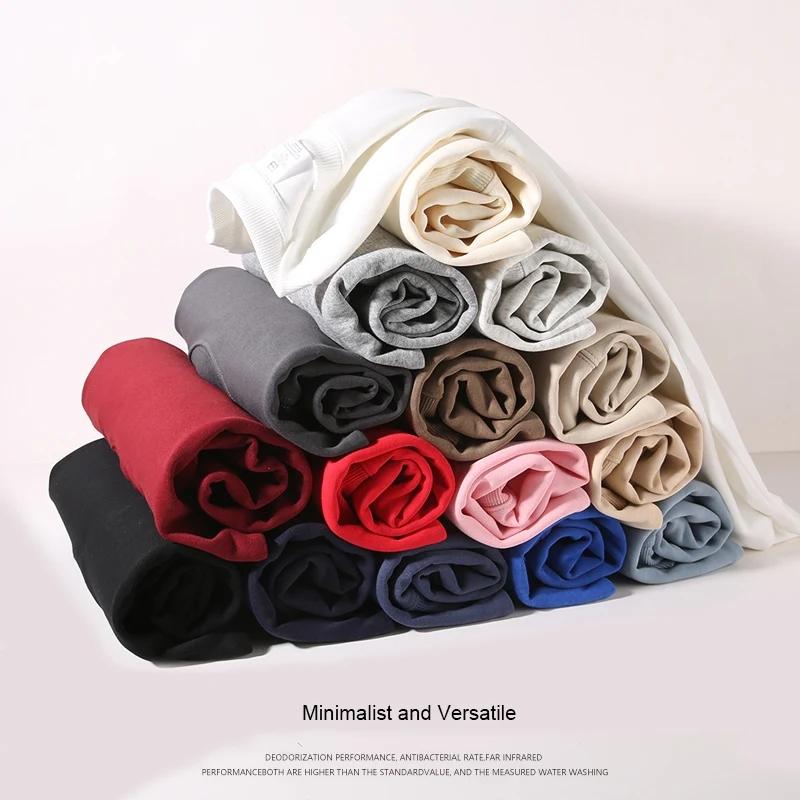 Повседневные толстовки Мужские/женские толстовки с капюшоном Пуловеры Уличная одежда Однотонные толстовки с капюшоном Хип-хоп Базовые черные белые толстовки цвета хаки