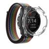 Нейлоновый ремешок + чехол для Garmin Forerunner 165 265 265s 965 245 745 Сверхлегкий быстросохнущий ремешок для часов Защитный чехол Мягкая накладка