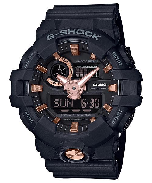 Casio G-SHOCK Men's Resin 200M Water Resistant Analog Shock Resistant Quartz Watch GA-710B-1A4