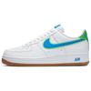 Air Force 1 Low Белый Ядовито-зеленый Фото-синий Резина DA4660-100