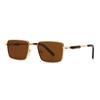 Модные Солнцезащитные Очки для Мужчин Женщин Экспорт за Границу Квадратная Рамка Европейский Американский Уличный Стиль Модель Инфлюенсера Instagram 1416