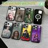 Чехол для телефона Billie Eilish для iPhone 17, 16, 15, 14, 13, 12, 11 Plus, Pro, магнитный, для Magsafe, беспроводной зарядки