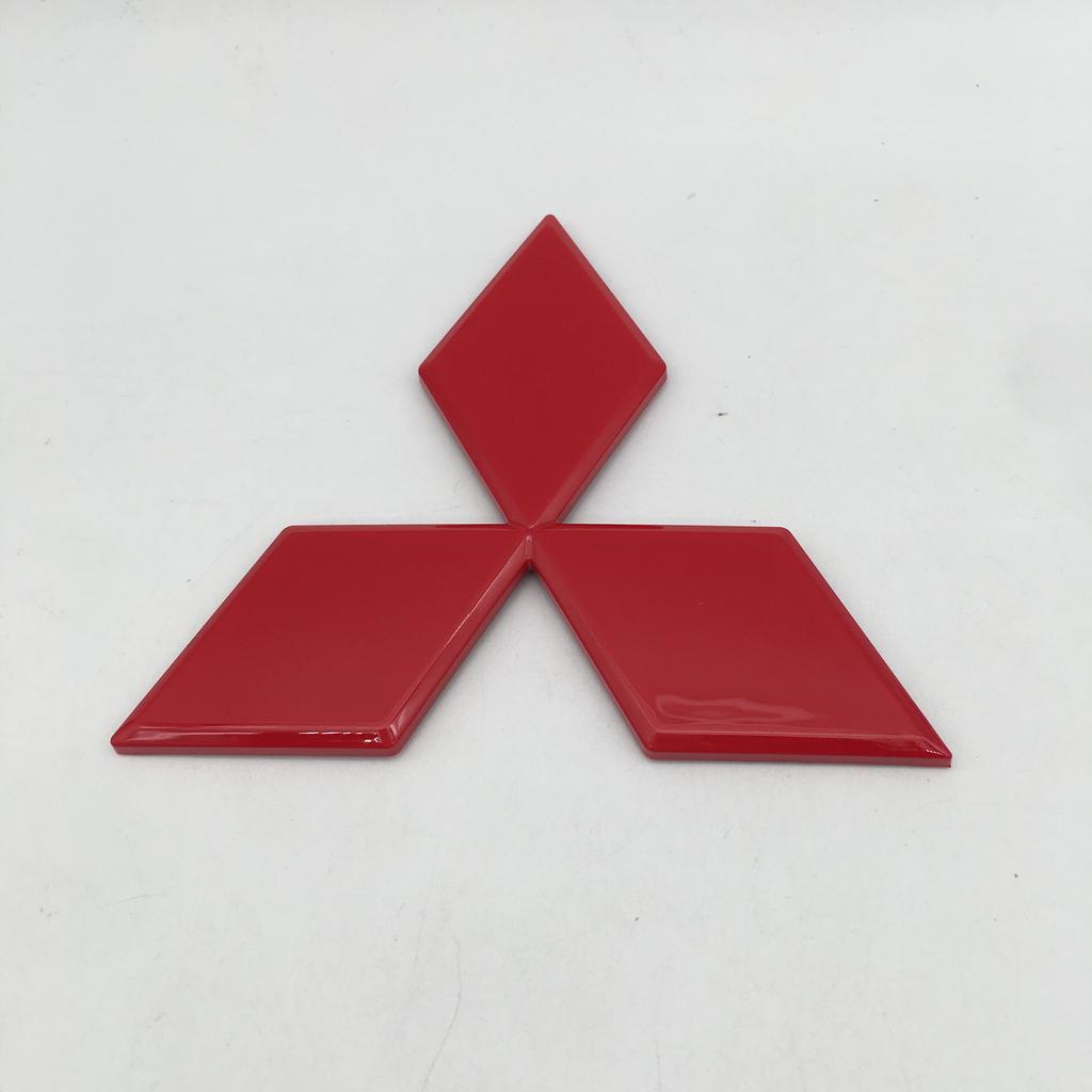 1 шт. 3D ABS для автомобиля Mitsubishi передняя решетка капота значок капота задняя крышка багажника наклейка Декаль стайлинг авто Аксессуары