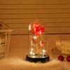 Eternal bouquet rose night light ornament bedroom decoration birthday gift girls girls children senior sense Qixi Festival