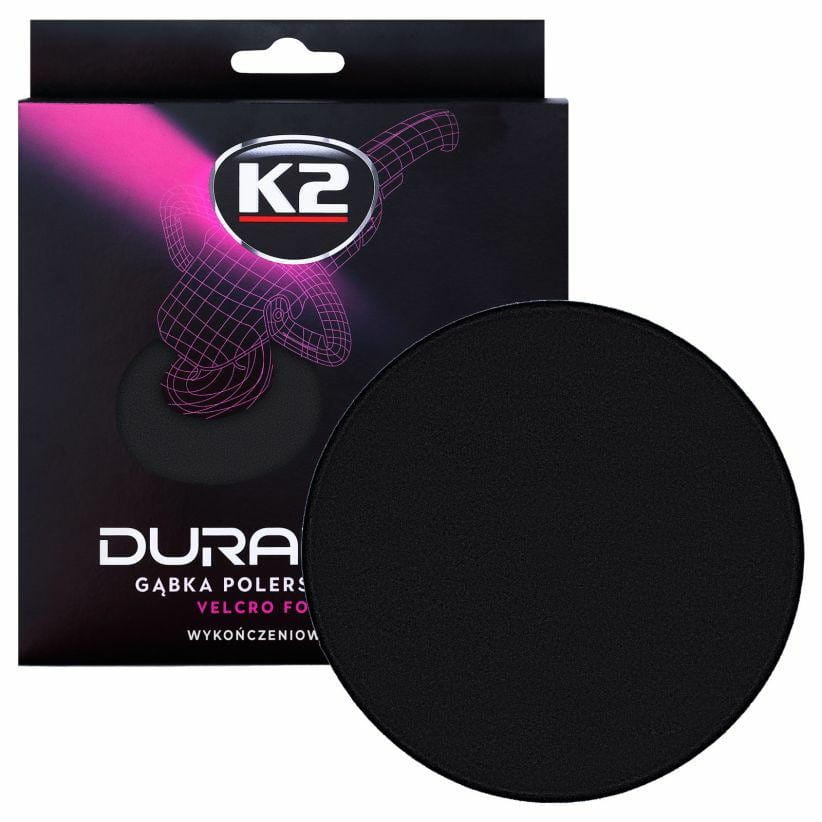 K2 Finishing Sponge, Soft. Duraflex - Black Velcro Sponge