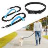 D-ring Retractable Free Hands Reflective Leash Long Rope Pet Running Leash for