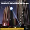 Outdoor Ultra Bright Flashlight Long Range Telescopic Focusing Torch High Power Spotlight Floodlight Telescopic Zoom Lamp