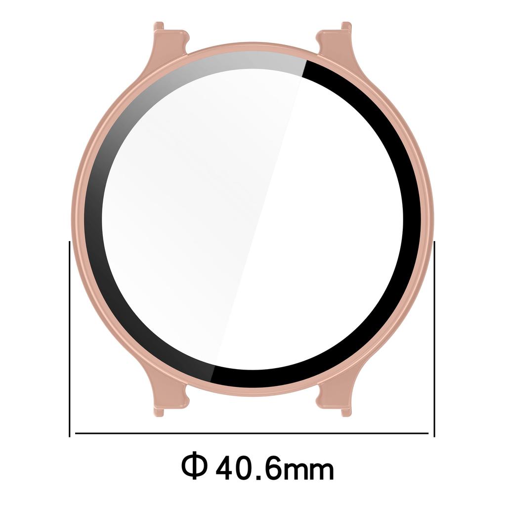 PC Glass Case For Garmin Lily 2 Active Smart Watch Screen Protector Full Cover Protective Bumper Shell Accessories Replacement