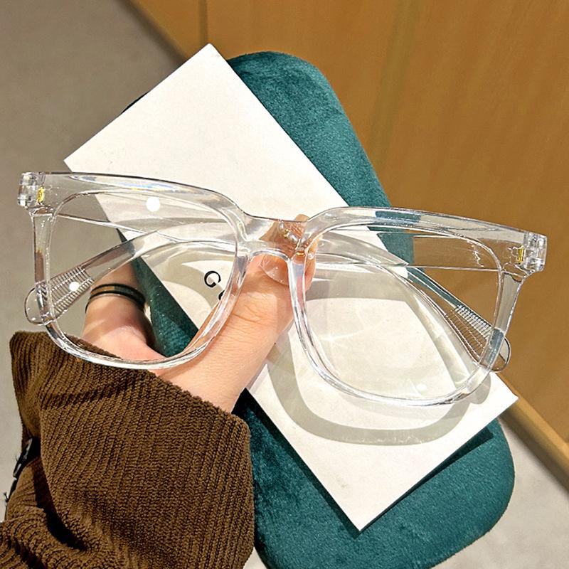 Новая классическая прозрачная оправа для очков с защитой от синего света для студентов, оправа для очков для близорукости, для мужчин и женщин, квадратная оправа для очков