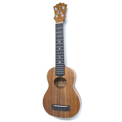 Pikake Сопрано с длинной шейкой, размер, шпон из древесины коа, оригинальный от KIWAYA [KoAloha] KSM-12/UPT (Гавайи Гавайи, спецификация)