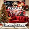 Custom Name Personalized Bayer 04 Leverkusen Print Tapestry, Wall Art Decor, Bedroom, Dorm, Apartment, LivingRoom, Party Backdrop, Gift for Birthday