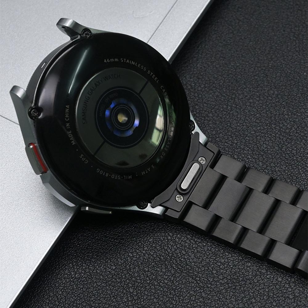 Stainless Steel Metal WatchBand for Samsung Galaxy Watch 7 6 5 4 40mm 44mm 6Classic 43/47mm Quick Fit Strap For GALAXY 5Pro 45mm