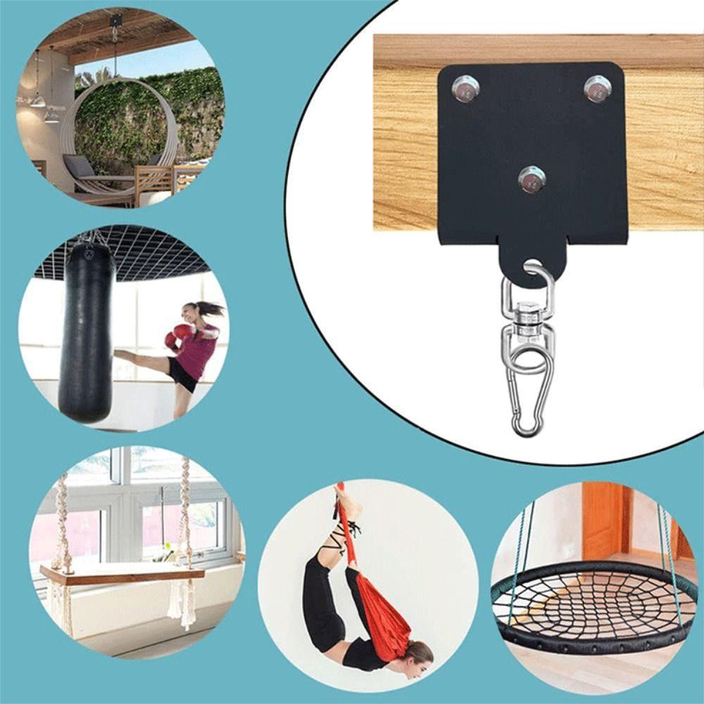 Wear-Resistant Boxing Bag Hanger Rust-Proof 360 Rotation Beam Hook Wall Mounted Hook Muay Thai