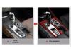 Наклейка на панель переключения передач из углеродного волокна для BMW X5/X6 E70/E71, консоль салона