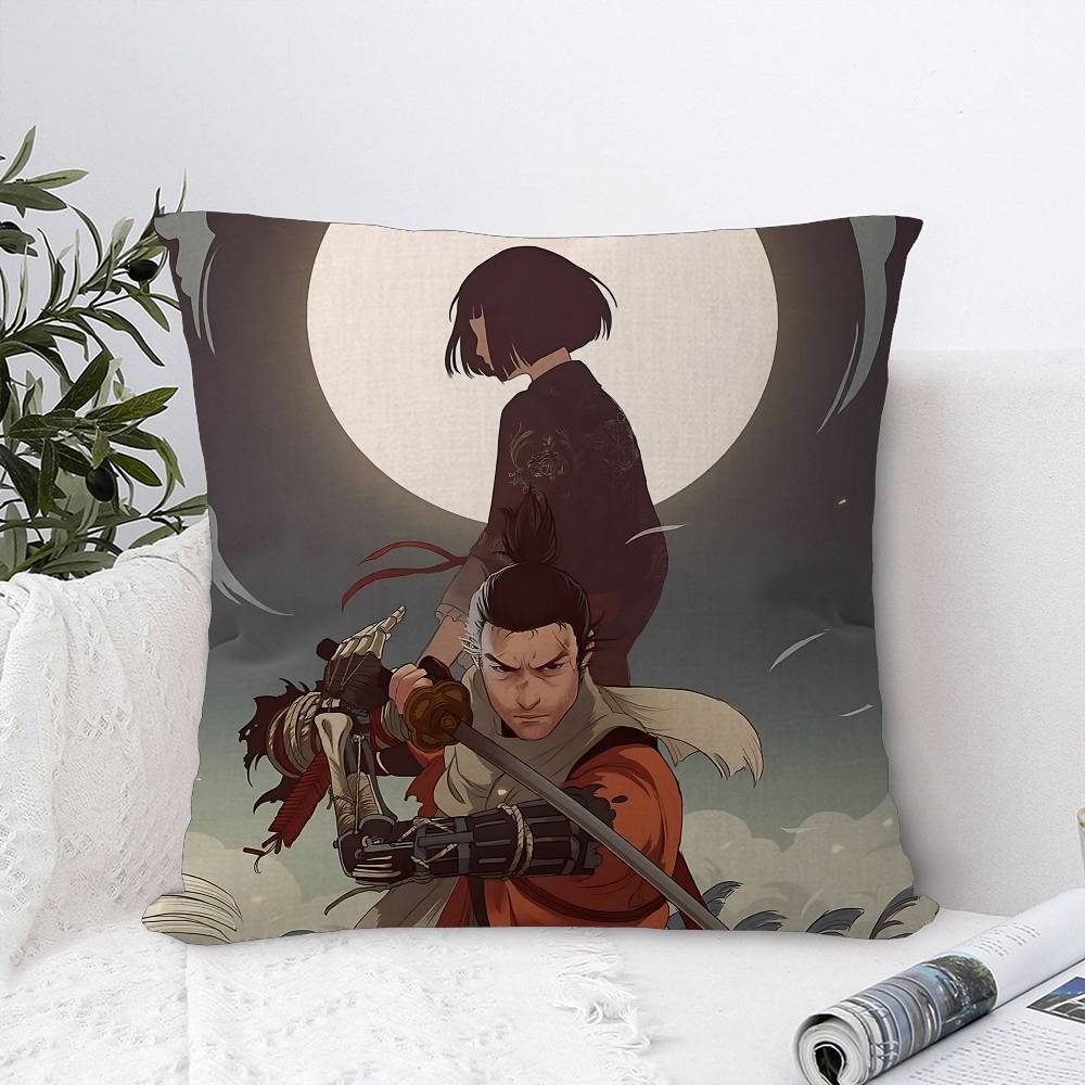 Игровые наволочки Sekiro Домашнее постельное белье Декоративная наволочка Свадебная Супермягкая наволочка