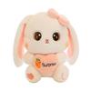 Pattern Carrot Loving Heart Rabbit Plush Toy Animal Stuffed Decoration Doll