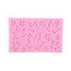 Kitchen Chocolate Sugarcraft Silicone Fondant Mold Cake Decor Maple Leaves Mould AVE