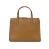 Tory Burch Robinson Металл Двойной Т-образный Логотип Съемный Ремень Через Плечо Color Block Подвеска Сумка-тоут Женские Сумки Коричневый 143194-244