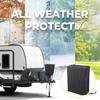 Электрический домкрат для прицепа, Водонепроницаемый защитный чехол из ткани Оксфорд 420D с кулиской, Универсальный для путешествий на автодоме