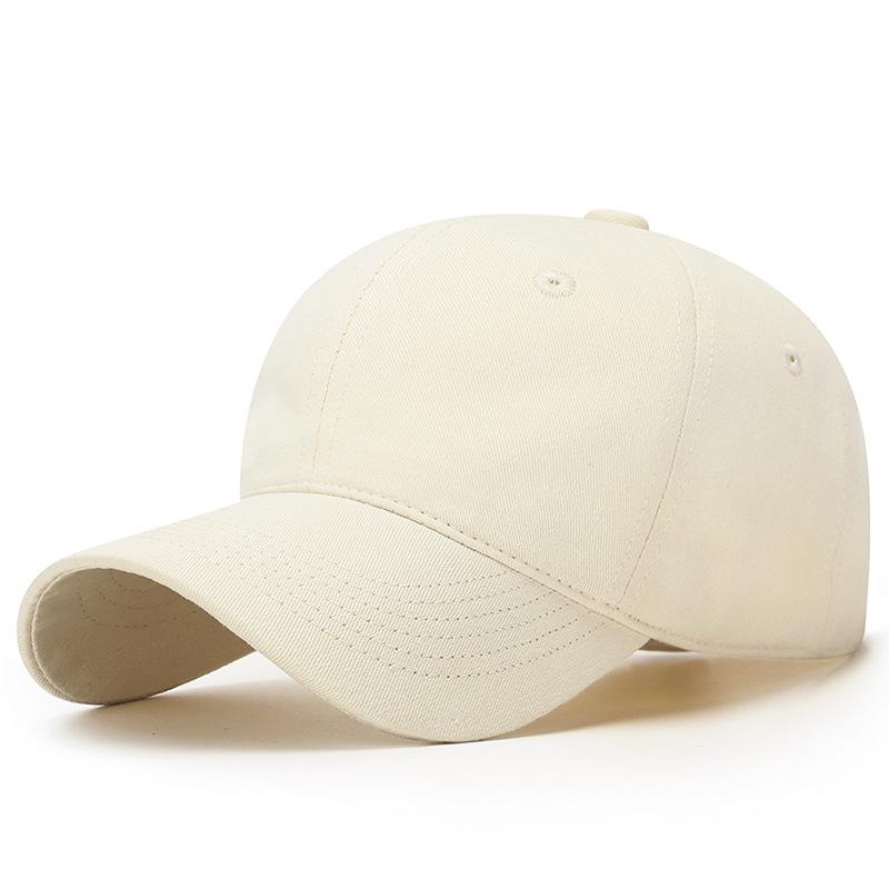Женская бейсболка однотонная для большой головы, мужская широкополая шляпа от солнца