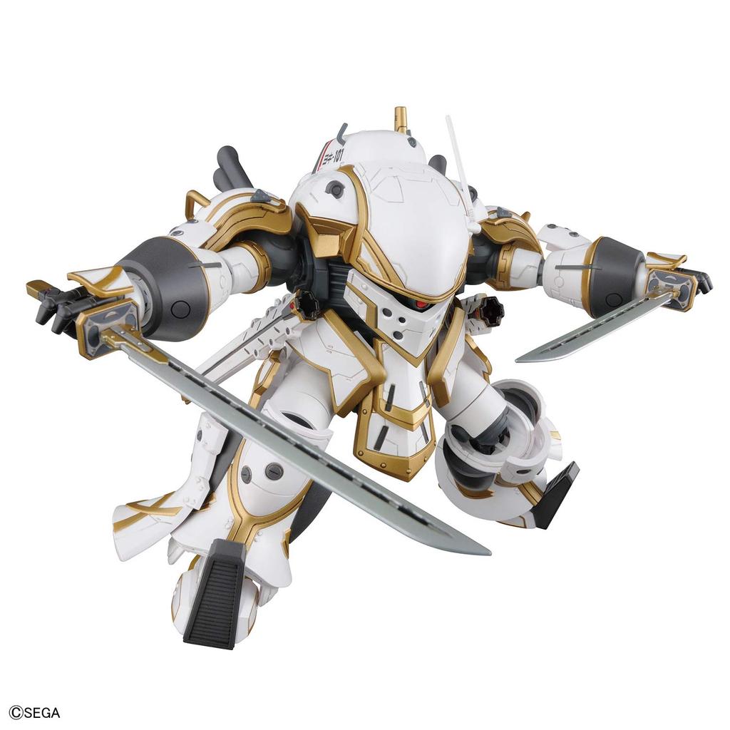 Пластиковая модель HG Sakura Wars Spirit Fighter Mugen Kamiyama (Машина Сейджуро) 1/24 с цветовой кодировкой
