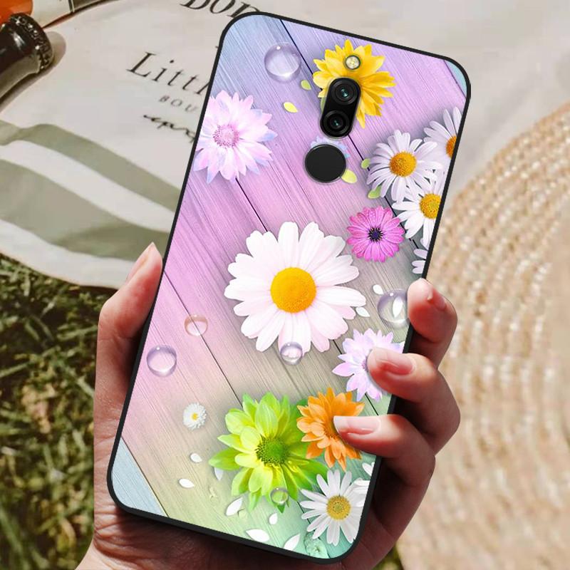 Чехол для Xiaomi Redmi 8 Чехол для Redmi 8A Силиконовый Мягкий Задний Чехол для Xiomi Redmi 8 8A Чехол для Телефона Funda Coque Бампер