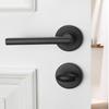 Nylon Plastic Indicator Door Lock Stainless Steel Stainless Steel Deadbolt  Bathroom