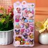 Кавайные наклейки Sanrio Счастливые Ягодицы My Melody Kuromi Мягкие Сжимаемые Антистресс 3D Рельефные Наклейки Мультяшные Наклейки-Пузыри для Награды