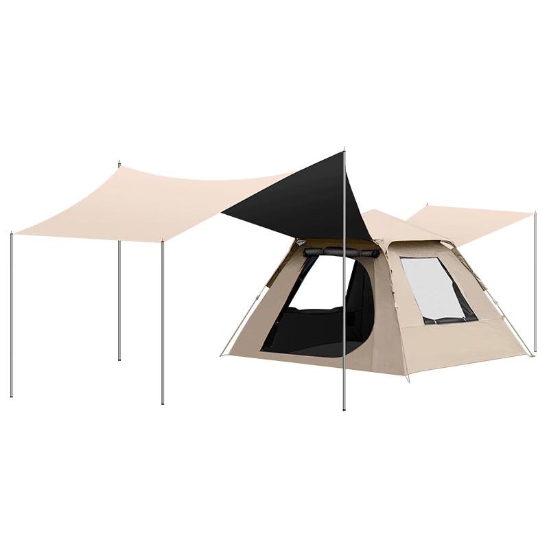 Bath War Large Camping Tent Canopy with Accessories
