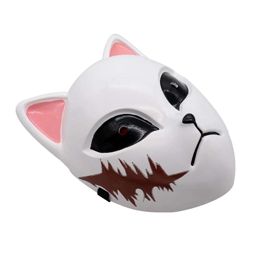 Японская аниме-маска с изображением животного, маска для лица, реалистичная маска с полной головой животного для костюма на Хэллоуин